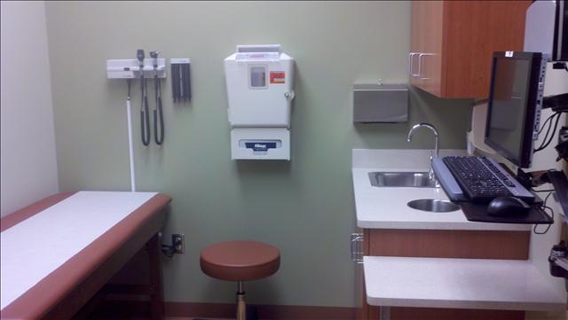 An exam room