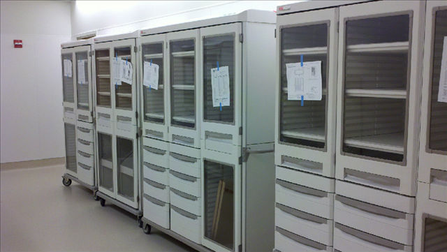 Cabinets with wheels